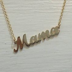 Mama necklace, Gold Mama necklace, Mom pendant, 14k gold Mama charm, Gold necklace, Gold pendant, Mo 14k Gold Charm Necklace For Mom, Personalized 14k Gold Filled Necklace For Mom, 14k Gold Filled Yellow Gold Necklace For Personalized Gift, Yellow Gold Custom Name Necklace For Everyday, Everyday Yellow Gold Custom Name Necklace, Personalized Yellow Gold Nameplate Necklace For Mother's Day, Personalized 14k Gold Necklace For Mother's Day, Gold Charm Necklace Custom Name For Mom, 14k Gold Stamped Charm Necklace For Mother's Day