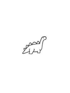 a drawing of a small alligator on a white background