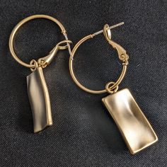 Pippa omega back Matted goldplated copper alloy earrings Weight 20 gm Modern Small Hoop Metal Clip-on Earrings, Modern Metal Clip-on Jewelry, Metal Clip-on Earrings With Plating As Gift, Metal Clip-on Earrings With Plating For Gift, Metal Plated Clip-on Earrings For Gifts, Metal Plated Clip-on Earrings As Gift, Elegant Gold-tone Metal Huggie Earrings, Gold-tone Dangle Clip-on Earrings, Silver Clip-on Earrings In Brass