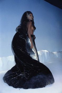 1987 Fashion, Space Clothes, Silver Skirt, Vintage Black Glamour, German Fashion, Benidorm, Fantasy Fashion, Dark Fashion