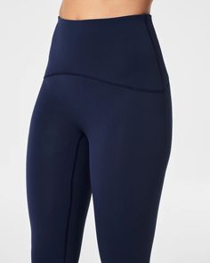 Active leggings with a built-in butt lift! Designed with our signature sculpting performance fabric and a contoured waistband, this flattering style is engineered to give you the best rear view. Signature contoured waistband gives your booty a boostSculpting performance fabric Sweat-wicking, breathable & quick-dryComfortable, 4-way stretch High-rise waistband Center-seam free for no more camel toeHidden pocket in waistband fits a phoneInseam: 25" when worn Body: 68% Nylon, 32% Elastane. Pocket: Sporty Fitted Leggings With Contoured Waistband, Fitted Athleisure Tights With Contoured Waistband, Fitted Tights With Contoured Waistband For Athleisure, Fitted Activewear With Contoured Waistband And High Waist, High Waist Fitted Activewear With Contoured Waistband, Fitted Athleisure Leggings With Contoured Waistband, Fitted High-waist Activewear With Contoured Waistband, Sporty 4-way Stretch Leggings With Built-in Shorts, Functional Yoga Leggings With Built-in Shorts