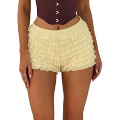 PRICES MAY VARY. Material: Lace pumpkin shorts are made of high quality fabric, skin friendly fabric. Y2k lace bloomer shorts are soft, lightweight, stretchy and breathable. Cute lolita shorts, lace frill shorts are good of quality, not easy to wrinkle Features: Lace trim ruffle shorts, frill shorts y2k, ruffle shorts halloween, layered lace shorts for women, kawaii lace shorts, layered lace trim shorts, ruffle bloomer shorts y2k, women y2k layered lace shorts, women layered ruffle shorts y2k Style: Low rise ruffle mini shorts, lace micro shorts for women, halloween y2k shorts, micro mini ruffle shorts, layered bloomer shorts, lace bloomers shorts, ruffle bloomers shorts, no matter how you match it, you are the most eye-catching one Occasion: Ruffled bloomer shorts for women, suitable for Pumpkin Shorts, Lace Bloomers, Halloween Y2k, Pumpkin Fairy, Frilly Shorts, Ruffled Shorts, Bloomer Shorts, Sabrina Carpenter Outfits, Frill Shorts