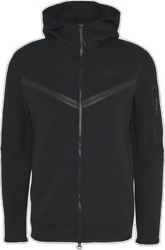 Tech Noir, Drippy Outfit, Nike Tech Fleece, Nike Tech, Tech Fleece, Fleece Sweatshirt, Mens Activewear, Full Zip Hoodie, Nike Sportswear