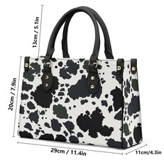 Grab the hottest fashion statement of the season with this Moo-licious Cow Print Luxury Tote Handbag! Perfect for giving your everyday look a sweet and sassy twist, this bag is sure to turn heads. It's made from a high-quality, durable material that will keep your belongings safe and secure making it as functional as it is fashionable. Moo-ve over handbags, this moo-tastic tote can't be beat! Features: . 100% high-grade vegan leather . Polyester lining w/ 2 internal pockets . Reinforced handles Gifts For My Wife, Tote Handbag, Cow Print, Stay Organized, Tote Handbags, Phone Numbers, Everyday Look, Long Sweatshirt, High Grade