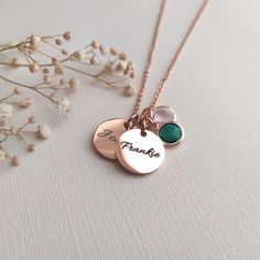 Wear your children’s names & birthstones on this stunning Family Names & Birthstones Necklace. Personalized Adjustable Rose Gold Necklace, Adjustable Personalized Rose Gold Necklace, Adjustable Rose Gold Necklaces For Personalized Gifts, Personalized Necklaces For Mom's May Birthstone, Personalized Rose Gold Birthstone Necklace For Mother's Day, Personalized Rose Gold Birthstone Necklace For May, Personalized Rose Gold May Birthstone Necklace, Pink Birthstone Necklace For Mother's Day, Rose Gold Birthstone Necklace For Mother's Day