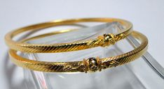 "22 K solid gold handmade square shape bangle bracelet pair. Inner diameter-6 cm(2.36\") we can adjust to any size), inner circumference-18.84 cm(7.41\"), width-3.5 mm. weight-21 grams for pair. Will sell also single for half price." Adjustable 22k Gold Bangle, Gold Rectangular Bangle Gift, 22k Gold Bangles, Ruby Bangles, Pattern Bracelet, Fine Gold Jewelry, Antique Bracelets, Gold Wedding Jewelry, Open Bangle