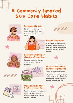 Commonly Ignored Skin Care Habits Cerave Moisturizer, Beauty Mistakes, Skincare Habits, Pimple Scars, Skin Scrub, Skin Aesthetics, Healthy Skin Tips, Health Skin Care, Best Moisturizer