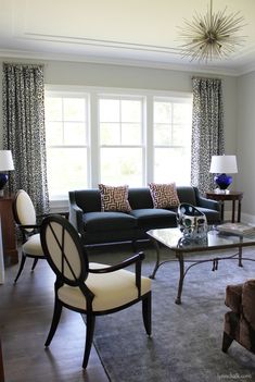 the living room is clean and ready for guests to use it as a focal point