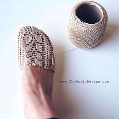 To make Leaf Lace Socks you will need: - Crochet Hook - 2 mm; US – 1/B; UK – 13 - Sample made from Madame Tricote Maxi 100 gr/ 3.5 oz; 565 m/ 617 yds - For short socks you will need approx 50 gr/1.7oz - Elastic thread, sewing needle (but not necessary, only if you want to make cuff of the sock more elastic) Size:Adjustable to any adult sizeSkill level for crochet - Intermediate ( used stitches: ch, dc, dec3tog, dec2tog, inc2dc, fpdc, bpdc, shell st)The PDF Format pattern contains helpful picture Crochet Lace Socks, No Patience, Crochet Baby Socks, Lace Ankle Socks, Crochet Socks Pattern, Crochet Shrug Pattern, Crochet Slipper Pattern, Baby Sweater Patterns, Crochet Sandals