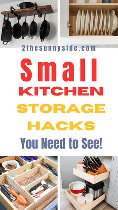 small kitchen storage hacks you need to see