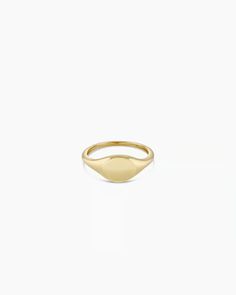 14k Gold Bespoke Signet Ring – gorjana Classic Oval Stackable Jewelry, Gold Stackable Signet Ring In Recycled Gold, Timeless Gold Initial Ring Tarnish Resistant, Classic 14k Gold Stackable Initial Ring, Gold Stackable Signet Ring Fine Jewelry, Gold Engraved Ring In Recycled Gold, Gold Engraved Ring In Recycled Gold, Tarnish Resistant, Engraved Gold Ring In Recycled Gold, Tarnish Resistant, Timeless Stackable Signet Ring For Anniversary