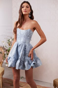 Short Dusty Blue Dress, Costal Dress, Cocktail Dresses Classy, Fancy Mini Dress, Corset Dress Short, Denim Corset Dress, Blue Corset Dress, Mini Blue Dress, Aliexpress Dresses