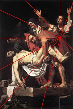 an image of the crucifix being taken from the cross by two men