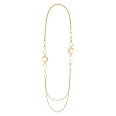 The most iconic collection,  to celebrate 100 years of history Timeless Gold-tone Oval Link Necklace, Elegant Jewelry With Delicate Oval Link Chain, Elegant Gold Oval Link Chain Necklace, Elegant Yellow Gold Round Chain Necklace, Elegant Long Gold Chain Necklace, Formal Double Strand Cable Chain Necklace, Formal 14k Gold Double Strand Necklace, Timeless Gold Necklace With Cable Chain, Elegant Yellow Gold Link Chain Necklace