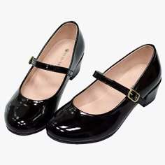 New In Box. She Will That They Have A Little Heel. Just So Perfect And Adorable. Girls Uniform Shoes, Patent Mary Janes, Low Heel Dress Shoes, Kids Dress Shoes, Big Girl Dresses, Low Heel Flats, Dr Shoes, Girls Dress Shoes, Shoes For Girls