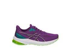 ASICS GT-1000 12 Women s Running Shoe Reach your workout goals with the ASICS GT-1000 12 women s running Shoe. With a breathable mesh and synthetic upper , this lace-up Shoe has an OrthoLite™ X-30 sockliner for all-day comfort and a LITETRUSS™ midsole to reduce pronation. The combined FLYTEFOAM™ cushioning with rearfoot GEL™ technology supports softer landings, while the AHAR+ outsole provides outstanding traction. Mesh/synthetic upper Lace-up closure OrthoLite Asics Running Shoes With Breathable Mesh For Marathon, Asics Lace-up Running Shoes For Sports, Asics Running Shoes With Breathable Mesh For Training, Asics Mesh Running Shoes For Training, Asics Mesh Training Running Shoes, Asics Sneakers With Arch Support For Workout, Asics Sneakers For Workout With Arch Support, Asics Workout Sneakers With Arch Support, Technical Asics Running Sneakers