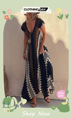 Beach Dates Ethnic Print A-line Maxi Dress Beach Dates, Beach Date, A Line Maxi Dress, Ethnic Print, Dates, A Line, Shop Now, Maxi Dress, Free Shipping