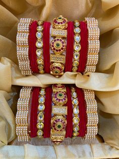 Saundaryam Fashions| Rajwadi Dulhan Chuda red color Dulhan Name Chuda, wedding chura, dulhan chura, name photo chura,name photo kada, name wala kada, Type :Chuda Sizes : 2.4,2.6,2.8 Features: Skin Friendly, Handcrafted, Ethnic,  Original Occasions : Weddings, party wear, Festivals, Functions, Ethnic,  SKU: AF_WC113238 Traditional Festive Sets For Marriage, Traditional Red Bangle For Puja, Traditional Red Bracelets For Festive Season, Traditional Red Bracelets For Festive Occasions, Red Traditional Wear With Tilla For Wedding, White Festive Bangle For Marriage, White Bangle For Marriage And Festive Occasions, Traditional White Bangle For Puja, Traditional Cutdana Embellished Wear For Marriage