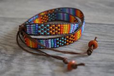 "Czech beads in combination with cotton cord. The lenght of the bracelet is 14\" (35cm). With laces, the length changes to 18 inches. l love the colors that make our life more emotional, non-standard, and vivid. Even when you have a bad mood - just wear a stylish accessory" Everyday Multicolor Beaded Wrap Bracelet, Multicolor Beaded Wrap Bracelet For Friendship, Bohemian Wrap Bracelet With Adjustable Length As Gift, Adjustable Bohemian Wrap Bracelet As Gift, Resizable Multicolor Wrap Bracelet As Gift, Resizable Multicolor Wrap Bracelet Gift, Multicolor Friendship Bracelets With Sliding Knot For Everyday, Trendy Adjustable Multicolor Wrap Bracelet, Everyday Multicolor Waxed Cord Jewelry