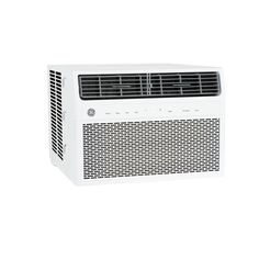 a white air conditioner on a white background