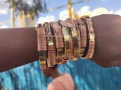 This are adjustable unisex bracelets measuring approximate 3 inches diameter which is bendable to fit small and large wrists. Cheap Bohemian Brass Bracelets, African Bracelets, Copper Bracelets, Jewelry Promotion, Brass Cuff Bracelet, Brass Bangle, Brass Bracelet, Gold Bracelet Cuff, Unisex Bracelets