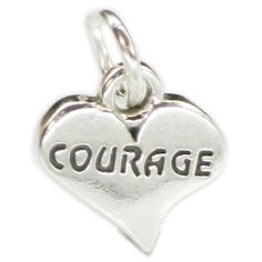 - - - Courage heart Sterling Silver .925 Charm Fitting - Jump Ring - NOT suitable for bead bracelets - NOT suitable for Pandora bracelets - to fit a Pandora bracelet or another design please send a message before purchasing so we can advise the additional fitting that you need to buy Strength and Love charms Sterling Silver Charm 925 Love & Hearts Charm Fitting - Jump Ring Maldon Jewellery Traditional Sterling Silver 21370 REF CF Moderno No Stone Please note, we do NOT supply gift boxes, so your item will NOT come in a gift box. Please also note that most connecting rings will NOT be soldered, and for your peace of mind, we recommend you have them soldered by your own local jeweller, as we do not have soldering facilities. If you have purchased a converter or clip or fitting and would like Small Dainty Charms Jewelry, Dainty Small Charms Jewelry, Symbolic Heart Shaped White Gold Jewelry, Small Everyday Charm Necklaces, Meaningful Heart Pendant Jewelry With Heart Charm, Heart Charm Dangle Jewelry For Gifts, Nickel Free Sterling Silver Pendant Charm Necklace, Heart-shaped Jewelry With Removable Charms For Valentine's Day, Dainty Sterling Silver Charm Bracelet With Heart Charm