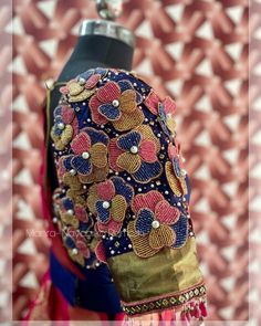 Designer Blouse Patterns Unique Work, Batch Work Aari, Aari Work 3d Work, 3d Maggam Work Blouses, 3d Blouse Designs Latest, మగ్గం Work Blouse Designs, 3d Maggam Work Blouse Designs, 3d Aari Work