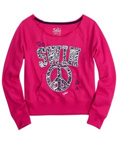 Sports Pullover Sweatshirt | Pullovers | Sweatshirts | Shop Justice Shop Sweatshirts, Pullover Sweatshirts, Girls Clothing, Christmas List, Accessories Shop, Pullover Sweatshirt, Shopping Cart