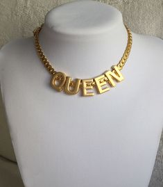 "LARGE LETTERS NECKLACE - AT THIS LISTING - Gold on gold or Silver on Gold LETTERS/Personalized choker/necklace A gift of Love and friendship necklaces. Description: The Wide flat snake chain width: 0.6 mm The letters and numbers size about: 0.5\"/ 1.5cm Over all necklace lengths as in the photos: 15\"/38cm + 1'' extension. Necklace Length can be customize. At option menu you can choose: 1 - Between Gold or Silver chain and between letters and numbers. Gold on Gold means Gold chain with gold let Flat Gold Necklace, Gold Heart Choker, Chunky Gold Necklaces, Gold Link Necklace, Chunky Gold Chain, Gold Chain Choker, Heart Choker, Coin Earrings, Friendship Necklaces