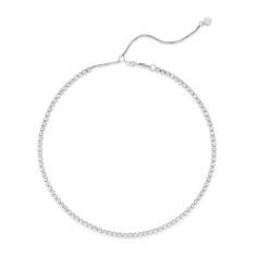 Multiway Tennis Necklace + Double Wrap Bracelet – Ring Concierge Adjustable Chain Bracelets For Everyday Luxury, Classic Adjustable Choker Jewelry, Adjustable White Gold Jewelry For Everyday Luxury, Modern Adjustable Choker Necklace, Adjustable Single Strand Jewelry, Elegant Adjustable Double Strand Choker, Adjustable White Gold Necklace With Box Chain, Luxury Adjustable Necklaces For Everyday Wear, Luxury Everyday Adjustable Necklaces