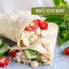 Haylie Pomroy's White Bean Wrap White Bean Wrap, Haylie Pomroy Recipes, Fast Metabolism Diet Plan, Metabolism Diet Plan, Bean Wrap