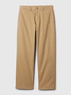 '90s Loose Khakis | Gap Straight Leg Chinos With Welt Pockets For Streetwear, Trendy Cotton Chinos For Spring, Straight Leg Chino Cotton Twill Chinos For Streetwear, Spring Streetwear Chinos With Tapered Leg, Spring Streetwear Tapered Leg Chinos, Straight Leg Chino Twill Chinos For Streetwear, Straight Leg Chinos For Streetwear, Relaxed Fit Straight Chinos For Streetwear, Spring Tapered Leg Chinos For Streetwear