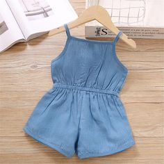 Product Title:Toddler Girls Color Contrast Sling Jumpsuit clothes Keyword Tag:children's apparel wholesale*Soft and Baby Care Fabric*Package included:1Jumpsuit*Fabric: Cotton, Polyester*Machine Wash & Tumble Dry Acceptable*imported Baby Jumpsuit, Baby Outfits, Color Contrast, Girls Wear, Baby Care, Wholesale Clothing, Clothes Online, Baby Wearing, Toddler Girls