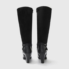 The shaft measures approximately 3.0" from arch Heel measures approximately 3.0" 【Key sizeã€?0.43" platform. 3.0" heel. 14.73" shaft height... For more size data for knee-high boots. please refer to the picture. 【Anti-slip rubber soleã€?The rubber sole and the pattern design are more slip-resistant. The excellent traction of these wide calf boots makes walking more stable. 【Elastic design. perfect fit for your legsã€?The elastic band design on the shoe mouth adapts to more calf shapes as much as Black Heeled Boots With Wide Calf And High Shaft, Black High Shaft Wide Calf Heeled Boots, Wide Calf Round Toe Heeled Boots With Buckle, Wide Calf Round Toe Platform Boots With Zipper, Wide Calf Platform Boots With Zipper And Round Toe, Wide Calf High Shaft Heeled Boots With Reinforced Heel, High Ankle Boots With Zipper, Medium Width, High Ankle Boots With Zipper And Medium Width, Platform Boots With Reinforced Heel And High Shaft