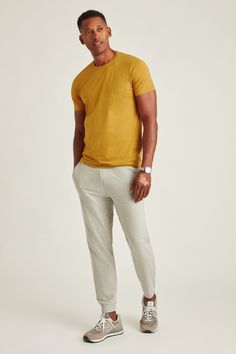 Free shipping and returns. Bonobos, home of better-fitting menswear and an easier shopping experience. Moisture-wicking Stretch Cotton T-shirt, Cotton Short Sleeve Activewear For Loungewear, Solid Color Relaxed Fit Activewear For Everyday, Relaxed Fit Functional Tops For Loungewear, Solid Cotton Activewear For Loungewear, Casual Fitted Cotton Activewear, Fitted Cotton Casual Activewear, Sporty Cotton Activewear For Everyday, Plain Cotton Tops For Loungewear