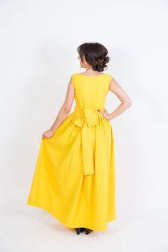 Floor length dress Full length dress Yellow maxi dress Formal Floor-length Sleeveless Summer Dress, Yellow Maxi Dress For Garden Party, Yellow Bohemian Sleeveless Dress, Yellow A-line Maxi Dress For Beach, Yellow A-line Maxi Dress For The Beach, Yellow A-line Beach Maxi Dress, Bohemian Yellow A-line Dress, Sundress For Garden Party Maxi Length, Maxi Length Sundress For Garden Party