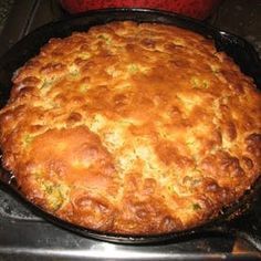 a pie sitting on top of a stove in a pan