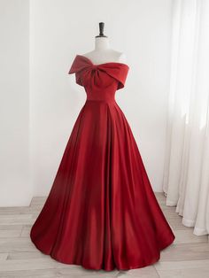 Red Fitted Off Shoulder Prom Dress, Red Fitted Off Shoulder Wedding Dress, Red Fitted Off Shoulder Dress For Wedding, Red Sleeveless Off Shoulder Evening Dress, Red Sleeveless Off-shoulder Evening Dress, Red Sleeveless Off Shoulder Dress, Red Sleeveless Off-shoulder Dress, Red One Shoulder Wedding Gown, Red Strapless Banquet Dress