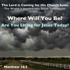 a poster with the words where will you be? are you living for jesus today?