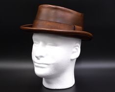 This Accessories item by RavenCraftLeather has 218 favorites from Etsy shoppers. Ships from Draper, UT. Listed on Jan 19, 2024 Brown Flat Brim Hat With Waxed Finish, Rugged Brown Leather Hat, Brown Waxed Finish Hat With Flat Brim, Classic Brown Hat With Waxed Finish, Brown Waxed Brimmed Hats, Brown Waxed Finish Hats, Brown Hat With Waxed Finish And Curved Brim, Brown Waxed Finish Hat With Curved Brim, Brown Waxed Finish Curved Brim Hat