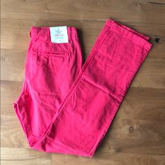 New And Never Worn With Sizing Tag (Not Price Tag). Bright Red. Slim Fit! Red Stretch Casual Bottoms, Casual Dress Pants, Pinstripe Pants, Slim Fit Chinos, Gap Men, Gap Fit, Blue Khakis, Gap Pants, Black Khakis