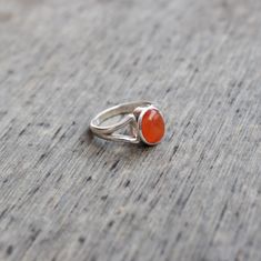 Gemstone - Natural Carnelian Gemstone Size - 7x9 mm oval Metal - Sterling Silver Ring size - All sizes available Each Ring made with Precision and love, these rings are perfect for everyday use and a perfect accessory to wear at work. Rings can be customized on request and gemstone can be switched to any other as per requirement. Same design also uploaded with Amethyst, Aqua Chalcedony, black star diopside, Citrine, Carnelian, Crystal Quartz, Golden rutile quartz, Lapis Lazuli, Labradorite, Mala Oval Carnelian Moonstone Ring For Anniversary, Red Oval Moonstone Ring For Gift, Oval Carnelian Ring For Gift, Oval Red Moonstone Ring Gift, Red Oval Moonstone Ring, Orange Oval Ring With Polished Finish, Polished Carnelian Oval Rings, Orange Oval Gemstone Ring, Oval Orange Gemstone Ring