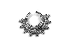 Scared of commitment? Needles make you nervous? Fear not! Get the look without the pain with this sweet little sterling silver septum ring! Easy to wear, the ring has smooth ends to snugly clip onto your septum. It is made from 16 gauge wires and is made to look layered. The ring has an inside diameter of about 9mm and is finished with a high polish. Check out my other fake septum rings here: https://www.etsy.com/shop/DinanRings?section_id=16588436&ref=shopsection_leftnav_5 Thanks for lookin Bohemian Sterling Silver Body Jewelry For Gift, Bohemian Sterling Silver Body Jewelry As Gift, Handmade Silver Nose Rings, Handmade Adjustable Sterling Silver Body Jewelry, Bohemian Sterling Silver Body Jewelry Gift, Small Hoop Silver Septum Ring Nickel Free, Bohemian Hypoallergenic Septum Ring As Gift, Adjustable Nickel Free Silver Body Jewelry, Silver Internally Threaded Hoop Body Jewelry