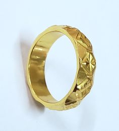 -PRODUCT TYPE - GOLD VERMEIL HEAVY RING -MATERIAL - SILVER -PURITY - 925 SILVER -TOTAL GRAM WEIGHT - 5.040 GRAMS -BAND WIDTH - 5 MM 18k Yellow Gold Vermeil Ring: This is one of the best pieces from our Statement collection. We have made this with 925 silver with great finishing. This ring gives royal touch. We bet! You won't regret after placing an order with us. Cheers and have a nice day! Anirudh Gems Store :- https://www.etsy.com/uk/shop/ANIRUDHGEMSStore?ref=search_shop_redirect We offer more Matte Gold 14k Gold Rings For Gift, Matte Gold 14k Rings For Gifts, Adjustable Gold Signet Ring For Anniversary, Adjustable Gold Engraved Ring For Formal Occasions, Engraved Gold Toe Ring Jewelry, Gold Plated Rings With Round Band, Gold Engraved Open Ring, Gold Polished Toe Ring, Gold Toe Ring For Couples As A Gift