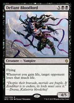 Defiant Bloodlord Black Vampire, Black Deck