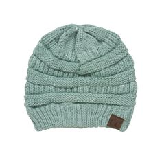 The perfect accessory for any winter outfit, this high quality, fashionable beanie will provide you with both comfort and flare. The hottest item during the cold season, year after year. Size: One Size.  Color: Green.  Gender: female.  Age Group: adult. Fitted Soft Knit Beanie For Fall, Fitted Beanie For Cold Weather In Fall, Soft Knit Acrylic Hats For Fall, Fitted Fall Beanie, Solid Color Crochet Hat For Cold Fall Weather, Trendy Acrylic Hat For Fall, Fall Acrylic Beanie Cap, Fall Acrylic Beanie One Size Fits Most, Fitted Knitted Beanie For Fall