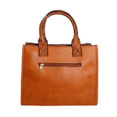 Women's Purse Camel Brown Vegan Faux Soft Grain Leather Squared Satchel Handbag SetIntroducing our versatile and stylish purse for women - the perfect accessory for any outfit. Made from high-quality vegan faux leather, this purse features a soft grain texture in a beautiful camel brown color. The squared satchel design adds a touch of sophistication, while the color contrast handles add a pop of style.The main zipper closure ensures the safety of your belongings, while the back zipper pocket pr Brown Rectangular Satchel With Zipper Closure, Light Brown Rectangular Satchel With Detachable Handle, Trendy Camel Satchel Bag, Camel Rectangular Shopping Bag, Trendy Camel Color Satchel Bag, Camel Shoulder Bag With Zipper Closure, Camel Tote Bag With Top Carry Handle, Trendy Camel Satchel Shoulder Bag, Large Capacity Rectangular Camel Satchel