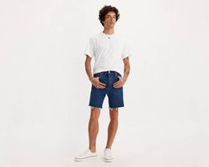 Nothing beats a pair of cut-offs when it's hot out. We took our vintage-inspired 501® ‘93 Straight jeans and reimagined them as these Cut-Off Shorts, so you don't have to do the work. You're welcome. Straight fitting cut-off shorts Classic '90s look and feel Crafted with non-stretch denim That perfect broken-in look;without putting in the work. This garment was distressed for an authentic vintage-inspired feel and lived-in style. Hold the H2O: This garment was made using recycled water, which he Levi's Summer Streetwear Jeans, Levi's Jeans For Summer Streetwear, Levi's Streetwear Bottoms For Summer, Levi's Bottoms For Summer Streetwear, Levi's Streetwear Shorts For Summer, Levi's Shorts For Summer Streetwear, Levi's Summer Streetwear Shorts, Live In Style, 90s Looks