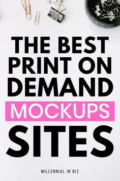 the best print on demand mockup sites