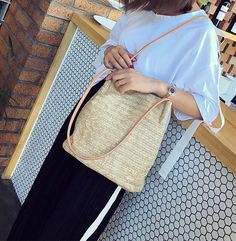 Brand Name: YogodlnsShape: Casual ToteMain Material: StrawOrigin: CN(Origin)Style: BohemianOccasion: VersatileClosure Type: HaspGender: WOMENDecoration: Hollow OutLining Material: PolyesterHardness: SOFTPattern Type: KnittingWeave Bag: Summer Women Durable Weave BagBeach Bags: Straw Beach BagsBucket Bag: Linen Woven Bucket BagTote Handbags: Grass Casual Tote HandbagsRattan Bags: Knitting Rattan Bags Straw Beach Bags, Summer Bags Beach, Weave Bag, Rattan Bags, Soft Pattern, Straw Beach Bag, Beach Dresses Summer, Rattan Bag, Bag Summer